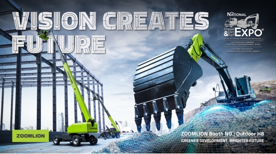 Zoomlion Unveils Innovative Products at Sydney DDT Expo，Smart Manufacturing Empowers Australia’s New Infrastructure Journey